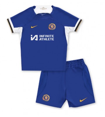 Chelsea Replica Home Stadium Kit for Kids 2023-24 Short Sleeve (+ pants)